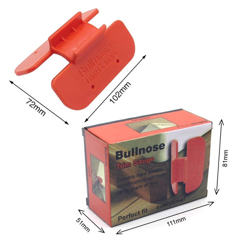 StepOK Bullnose Corner Trim Gauge Woodworking Marking Tool - Image 2